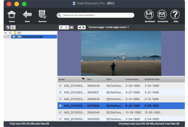 File recovery
