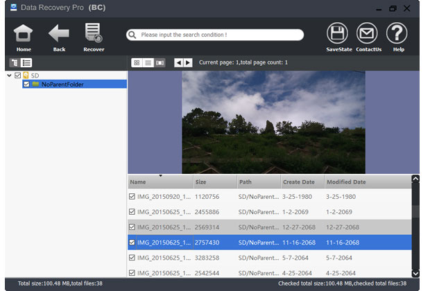 File recovery