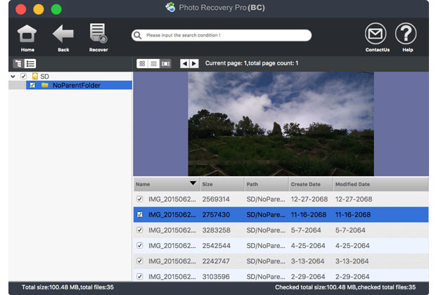 File recovery