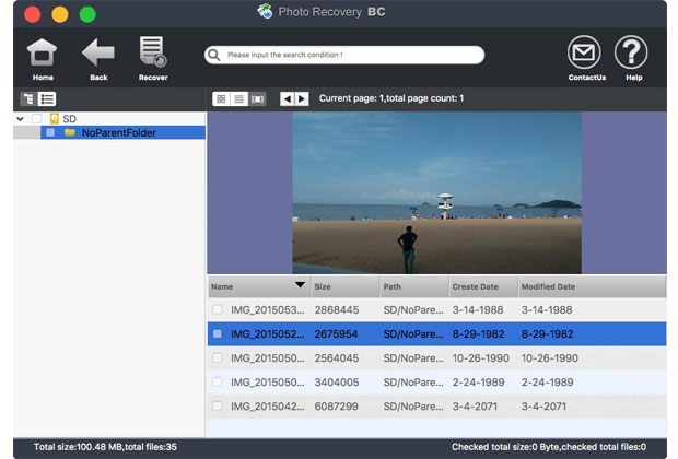 File recovery